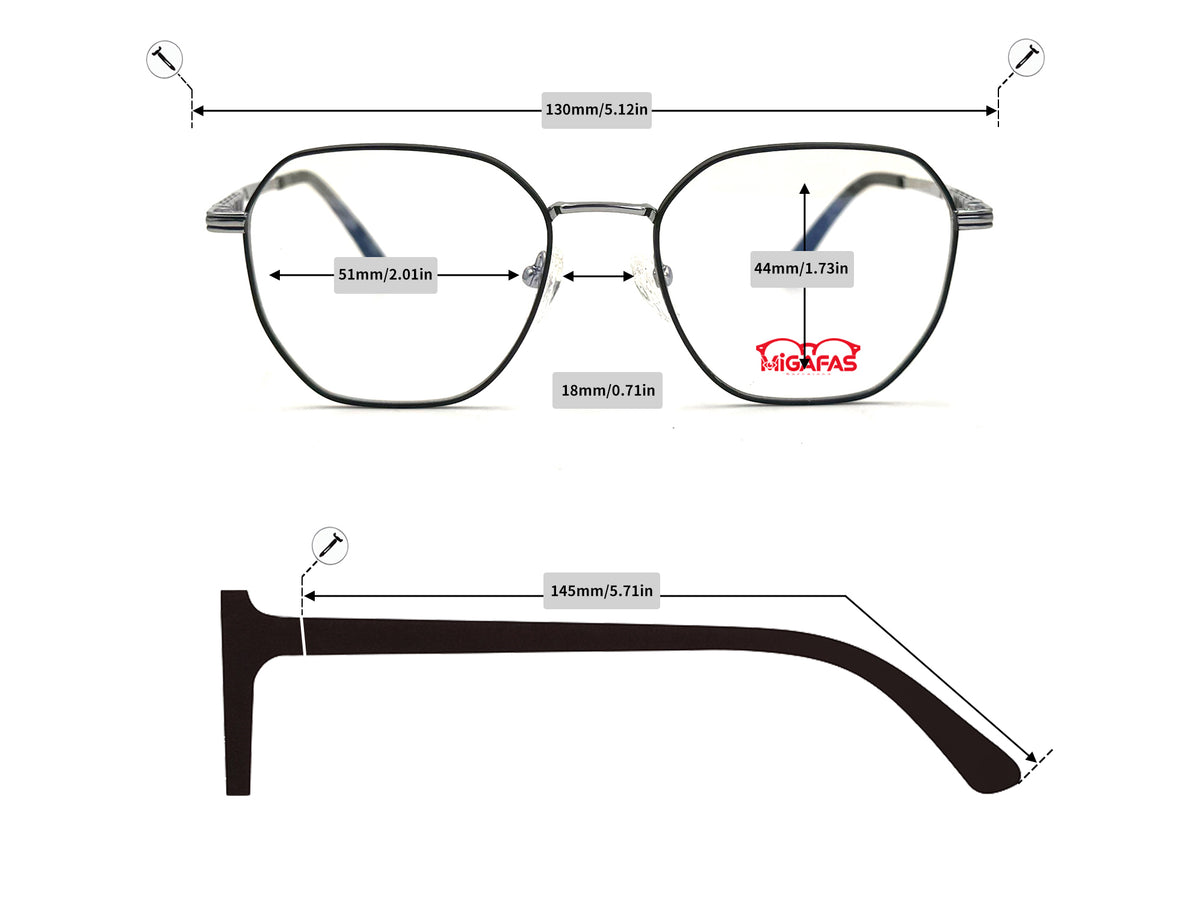 Butterfly Titanium Sunglasses - ZR4215S frame measurements