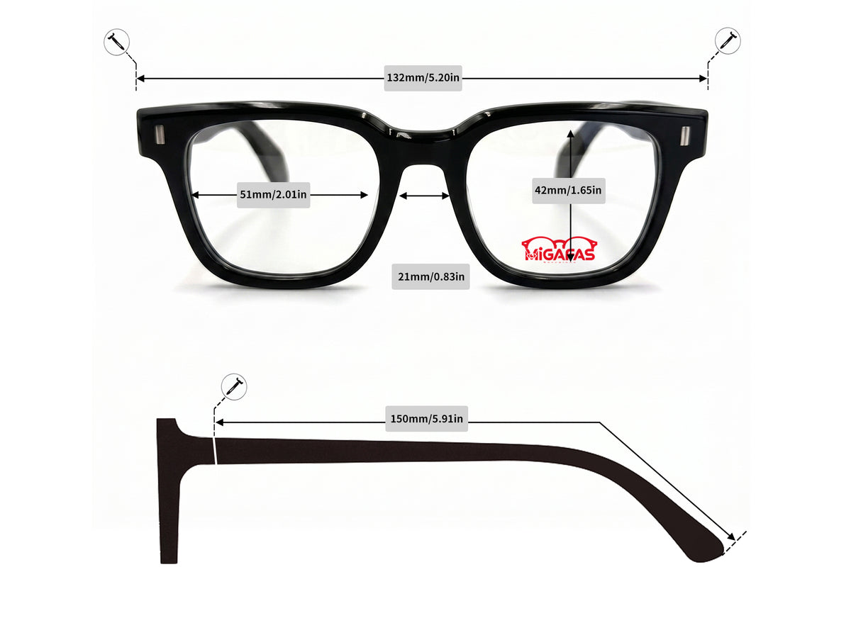 Wellington Acetate Sunglasses - F0141S frame measurements