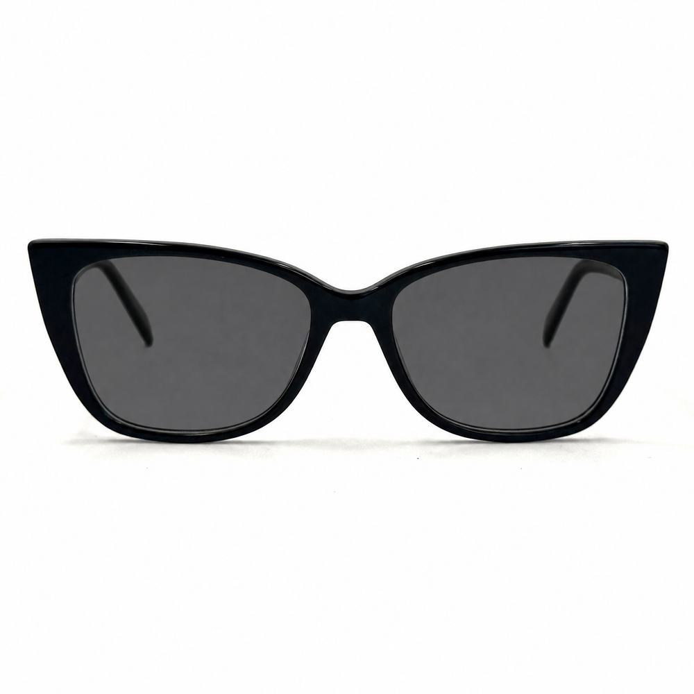 MiGAFAS BR6614S cat-eye acetate sunglasses, front view