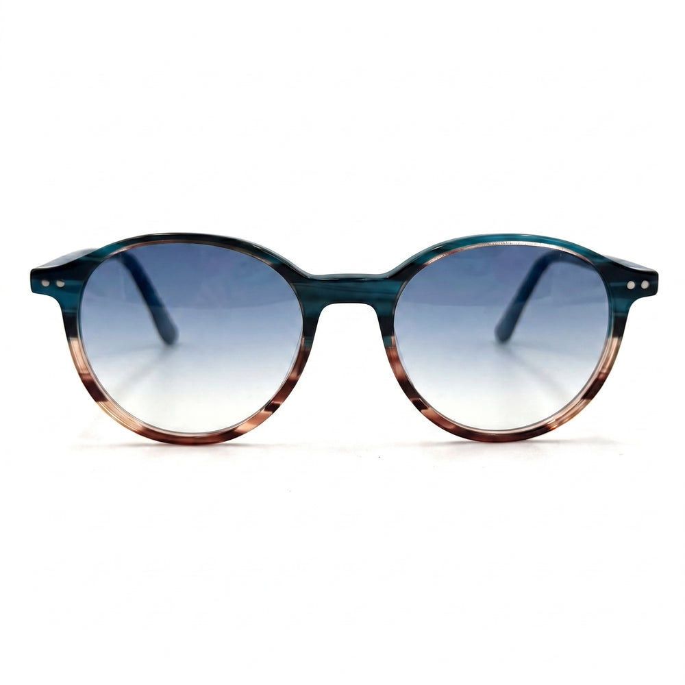 MiGAFAS EG3316S Boston acetate sunglasses, front view