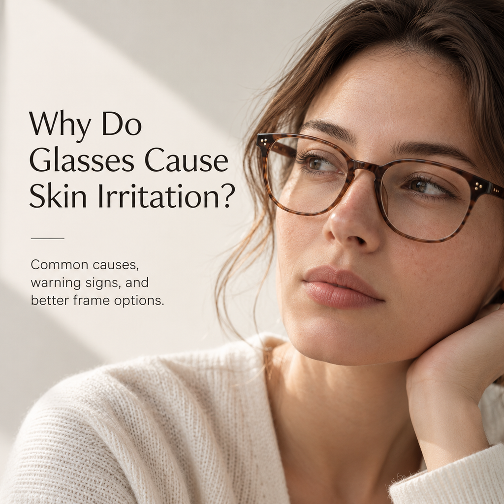 Why Do Glasses Cause Red Marks and Skin Irritation? (Causes & Solutions)