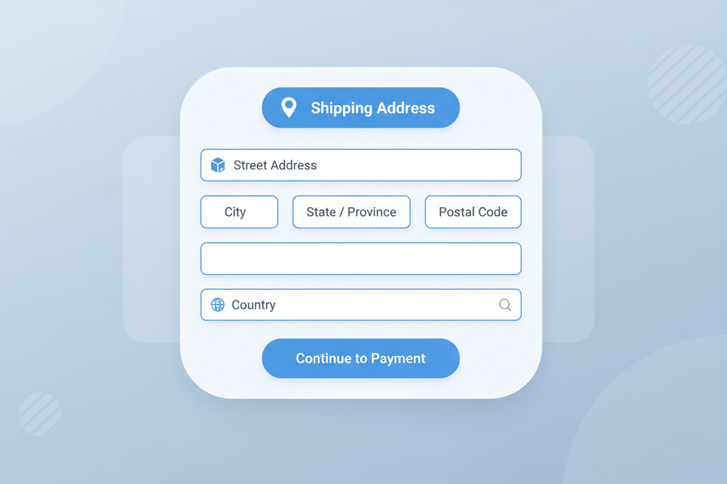 What address will be used for my next purchase?