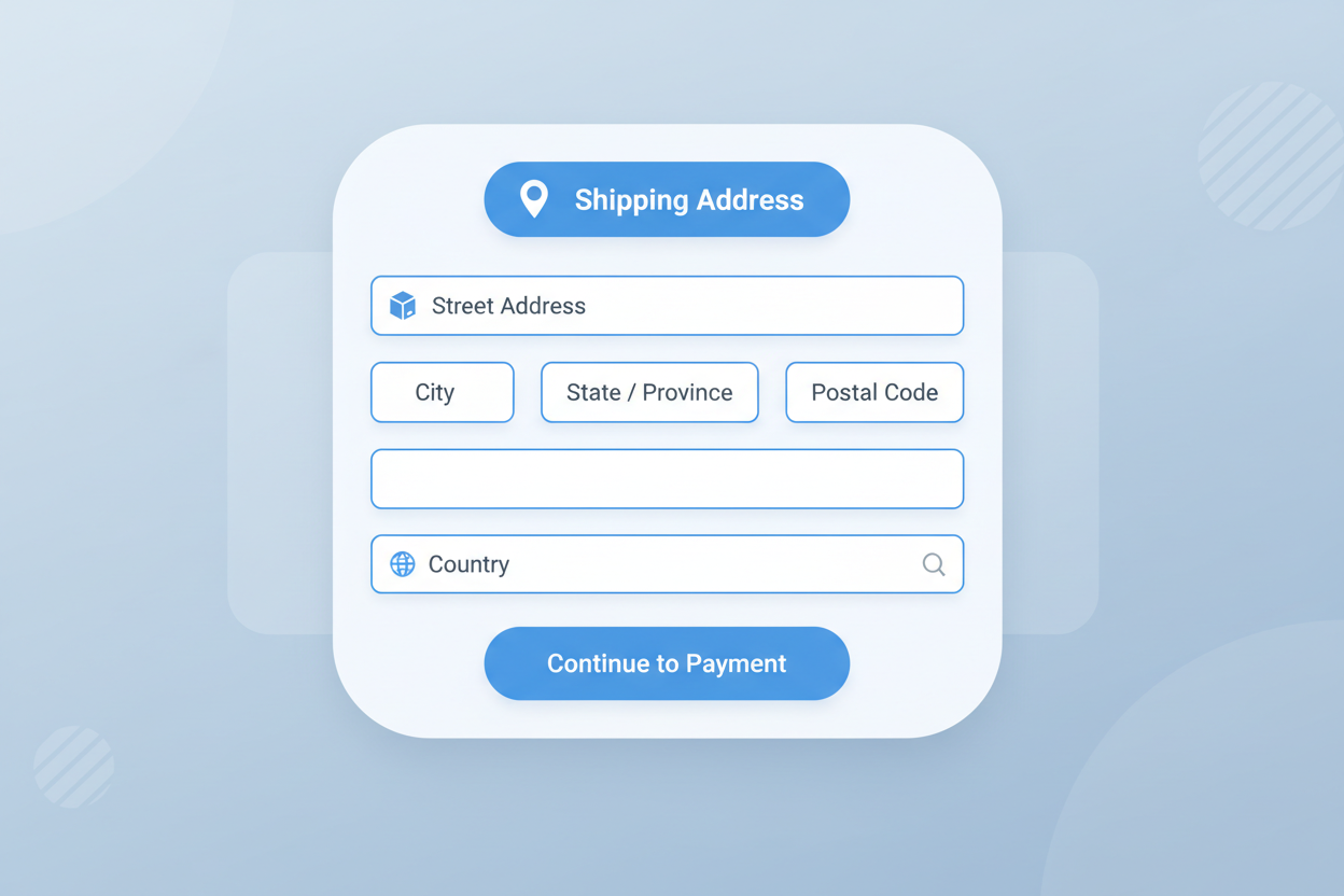 What address will be used for my next purchase?