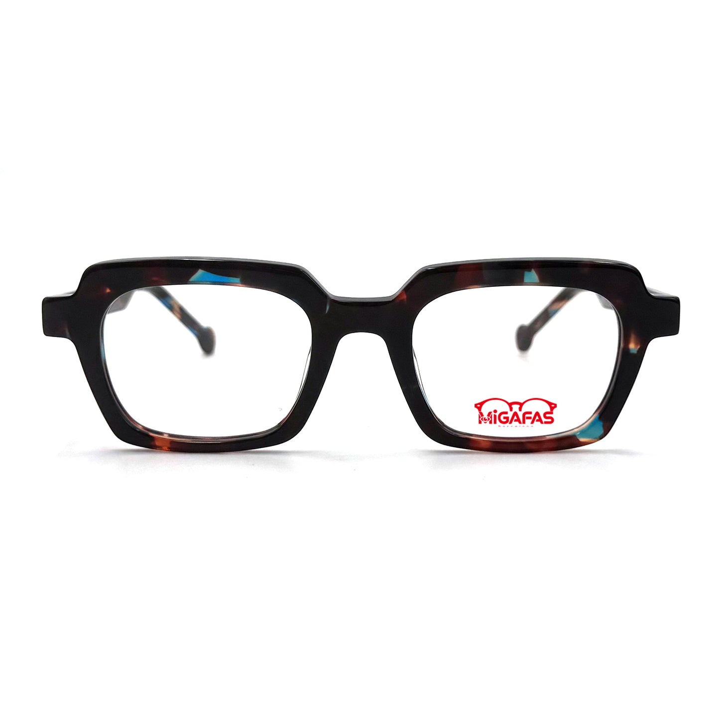 MiGAFAS CRM5140 square acetate prescription eyeglasses, alternate product view 5