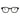 MiGAFAS F6042 Black round acetate prescription eyeglasses, front view