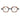 MiGAFAS 87970 round acetate prescription eyeglasses, front view