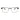 MiGAFAS XK4738 Black metal geometric browline eyeglasses front view