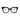 MiGAFAS FR6135 Havana butterfly acetate prescription eyeglasses, front view