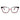 MiGAFAS EO3247 Red cat-eye acetate prescription eyeglasses, front view