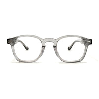 MiGAFAS F6862 Transparent acetate and metal Crown eyeglasses,front view
