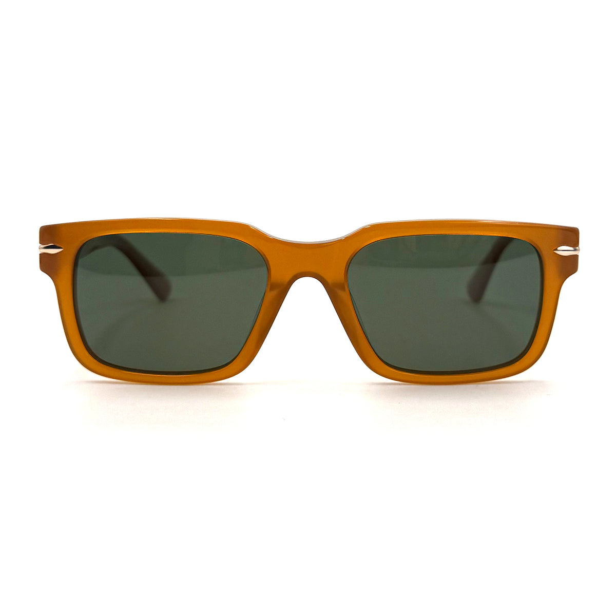 MiGAFAS QSZ5936S Brown Wellington acetate sunglasses, front view
