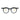 MiGAFAS 87917 browline acetate prescription eyeglasses, front view