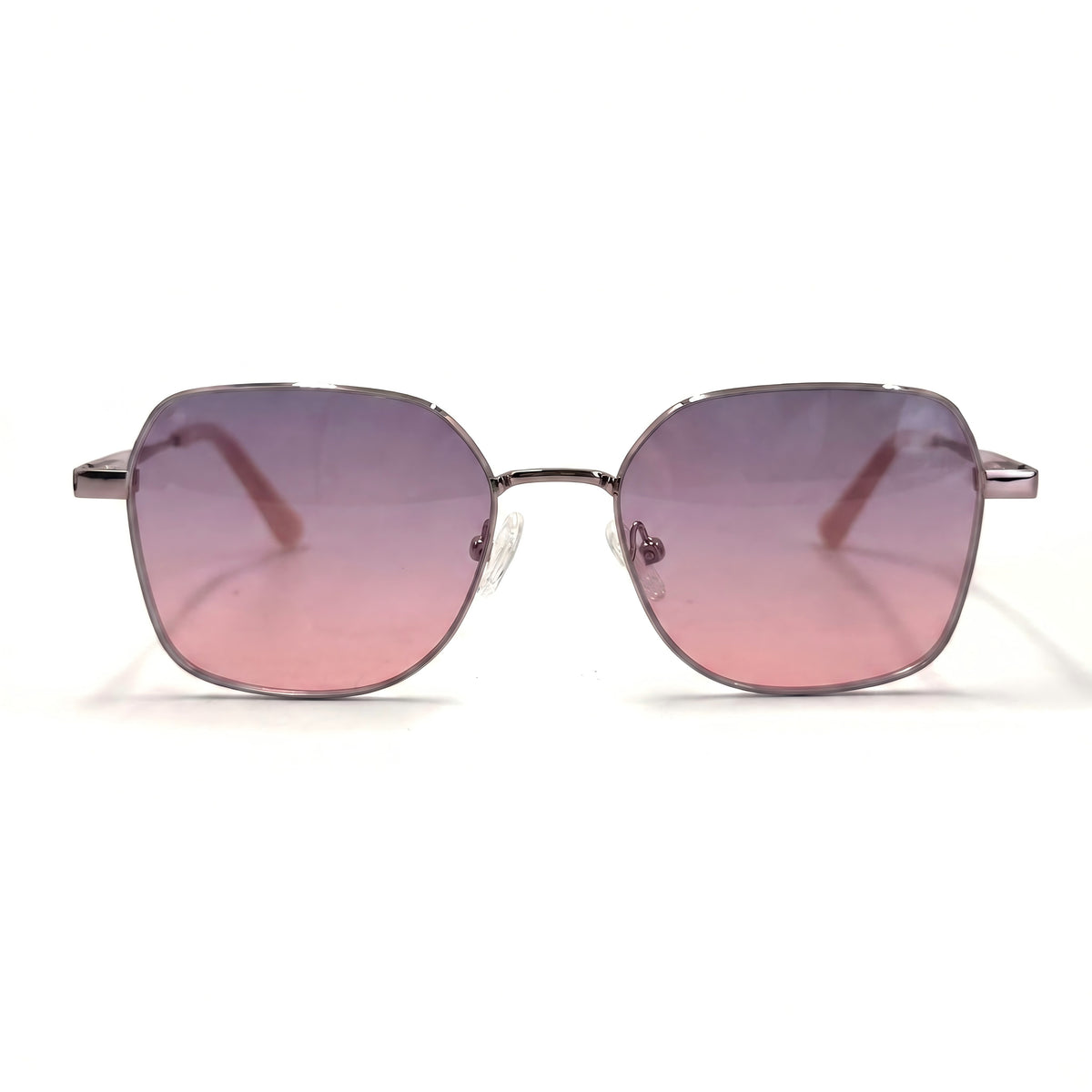 MiGAFAS XK4717S square metal sunglasses, front view