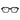MiGAFAS CRM5140 black square acetate prescription eyeglasses, front view