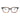 MiGAFAS 87958 Wellington acetate prescription eyeglasses, front view