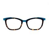 MiGAFAS 87938 square acetate prescription eyeglasses, front view