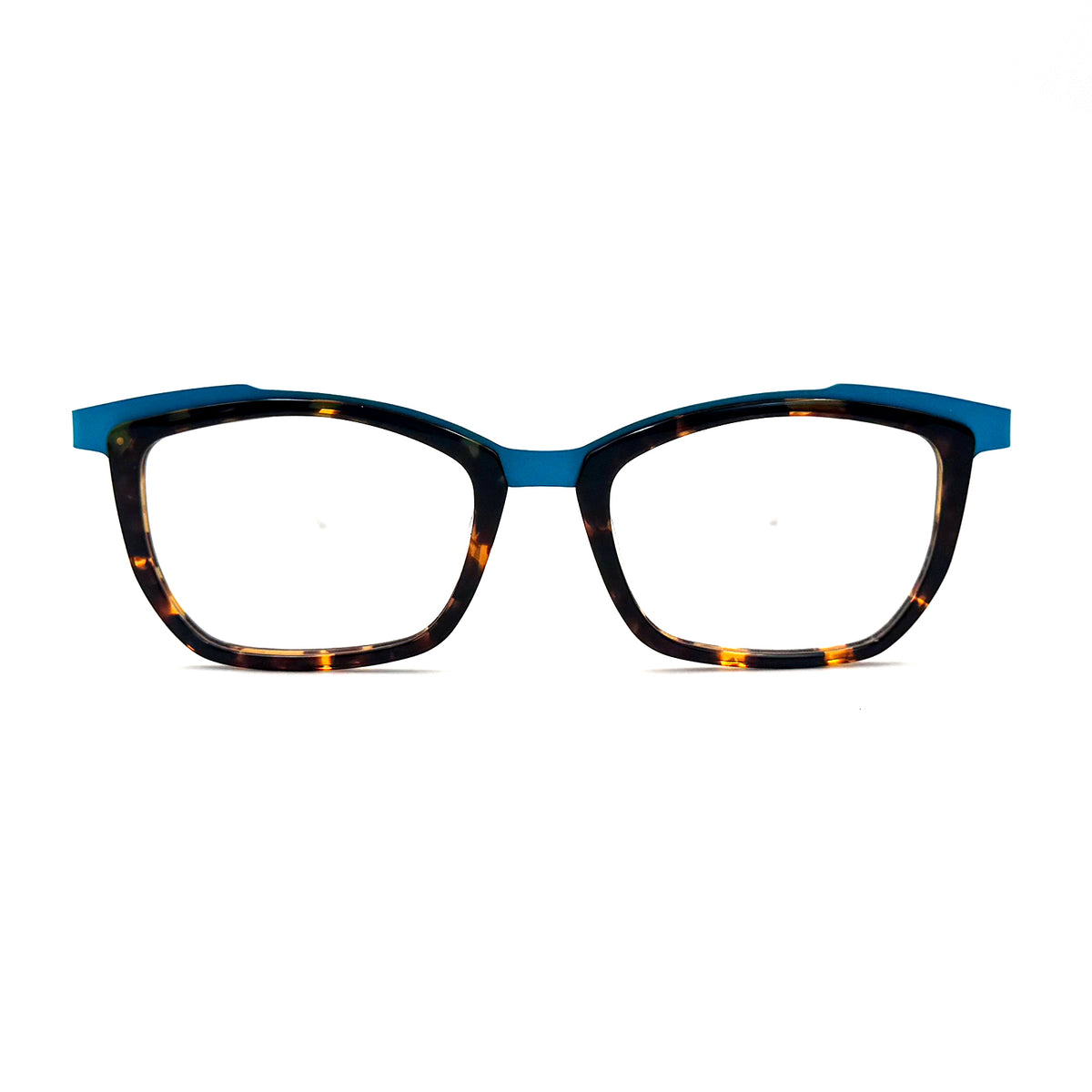 MiGAFAS 87938 square acetate prescription eyeglasses, front view