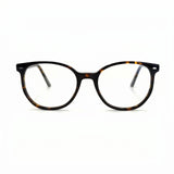 MiGAFAS FR6916 Havana Wellington acetate prescription eyeglasses, front view