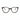 MiGAFAS FR6916 Black Wellington acetate prescription eyeglasses, front view