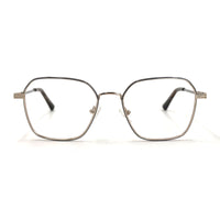 MiGAFAS XK4768 Gray metal Butterfly eyeglasses front view