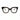 MiGAFAS FR6135 Havana butterfly acetate prescription eyeglasses, front view