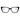 MiGAFAS BR6614 Black cat-eye acetate prescription eyeglasses, front view