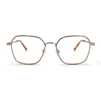 MiGAFAS XK4768 Pink metal Butterfly eyeglasses front view