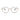 MiGAFAS XK4718 Black Metal crown panto eyeglasses front view