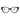 MiGAFAS F6815 Black acetate cat-eye eyeglasses,front view