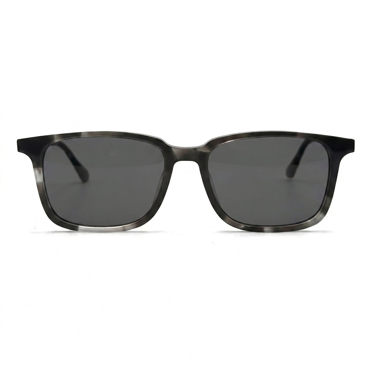 MiGAFAS MM224S Gray Wellington acetate sunglasses, front view