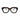 MiGAFAS FR6912 Havana geometric butterfly acetate prescription eyeglasses, front view