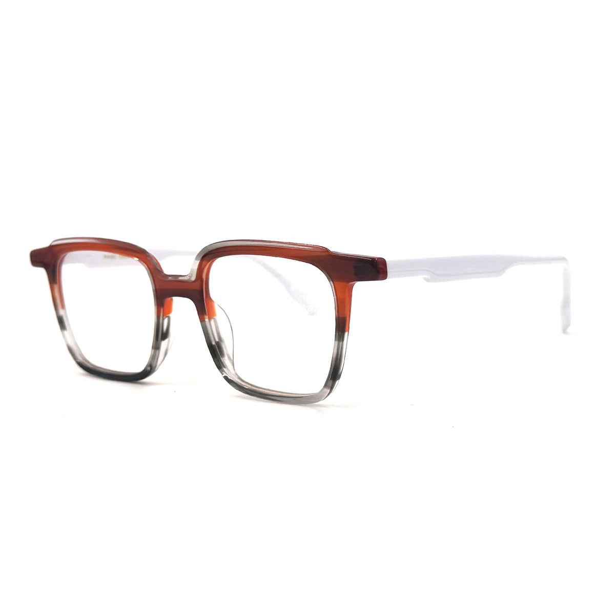 MiGAFAS 87958 Wellington acetate prescription eyeglasses, three-quarter view