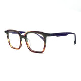 MiGAFAS 87958 Wellington acetate prescription eyeglasses, three-quarter view