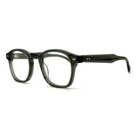MiGAFAS F6862 Green acetate and metal Crown eyeglasses,three-quarter view
