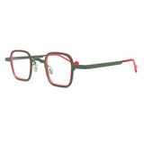 Square Acetate Eyeglasses - 87996