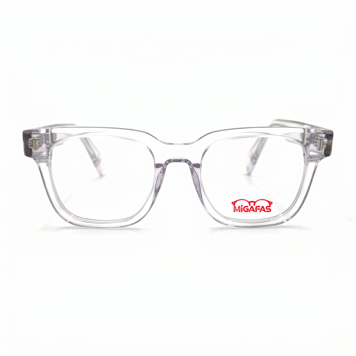 MiGAFAS F0141 square acetate prescription eyeglasses, alternate product view 4