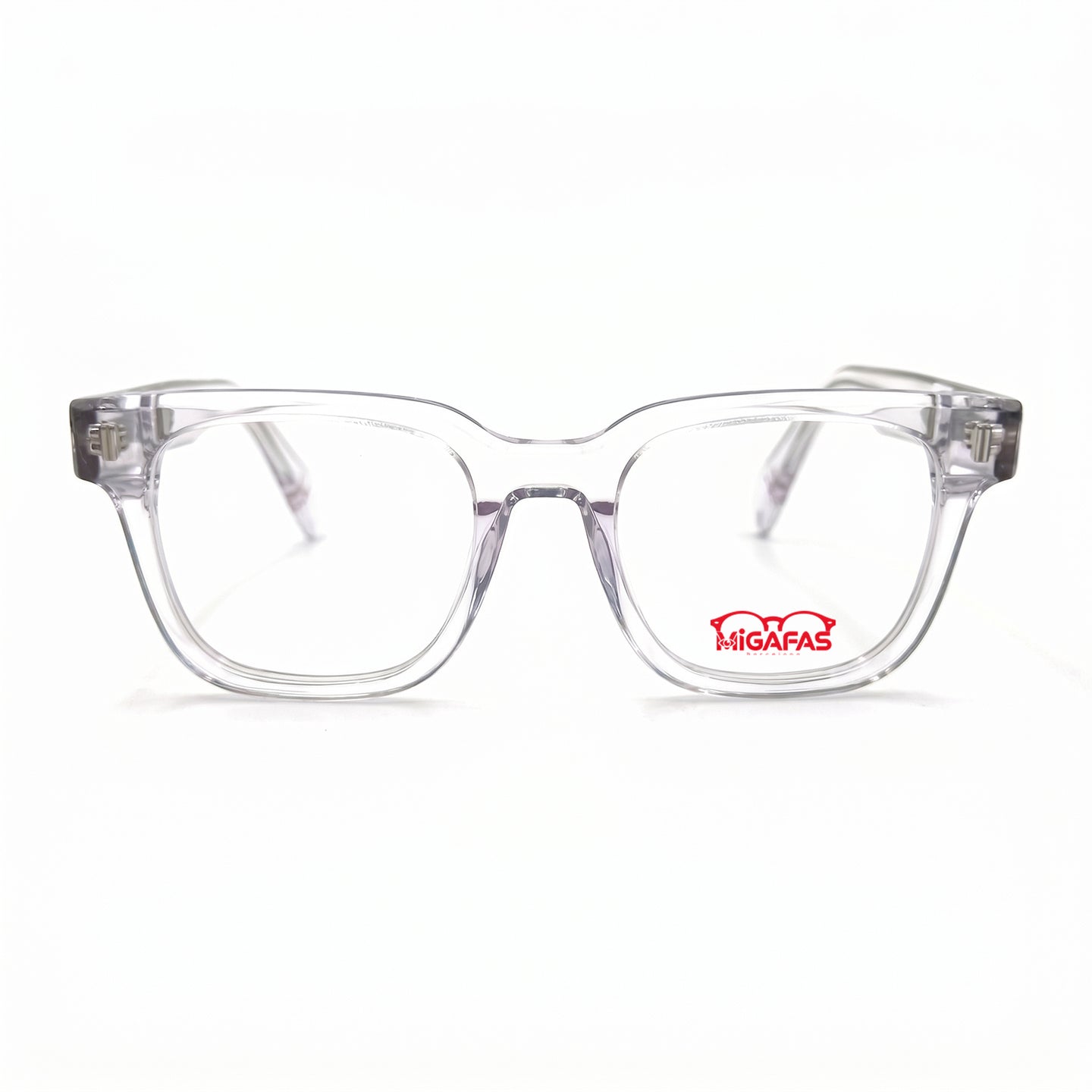 MiGAFAS F0141 square acetate prescription eyeglasses, alternate product view 4