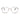 MiGAFAS XK4717 Black Metal geometric rectangle eyeglasses front view