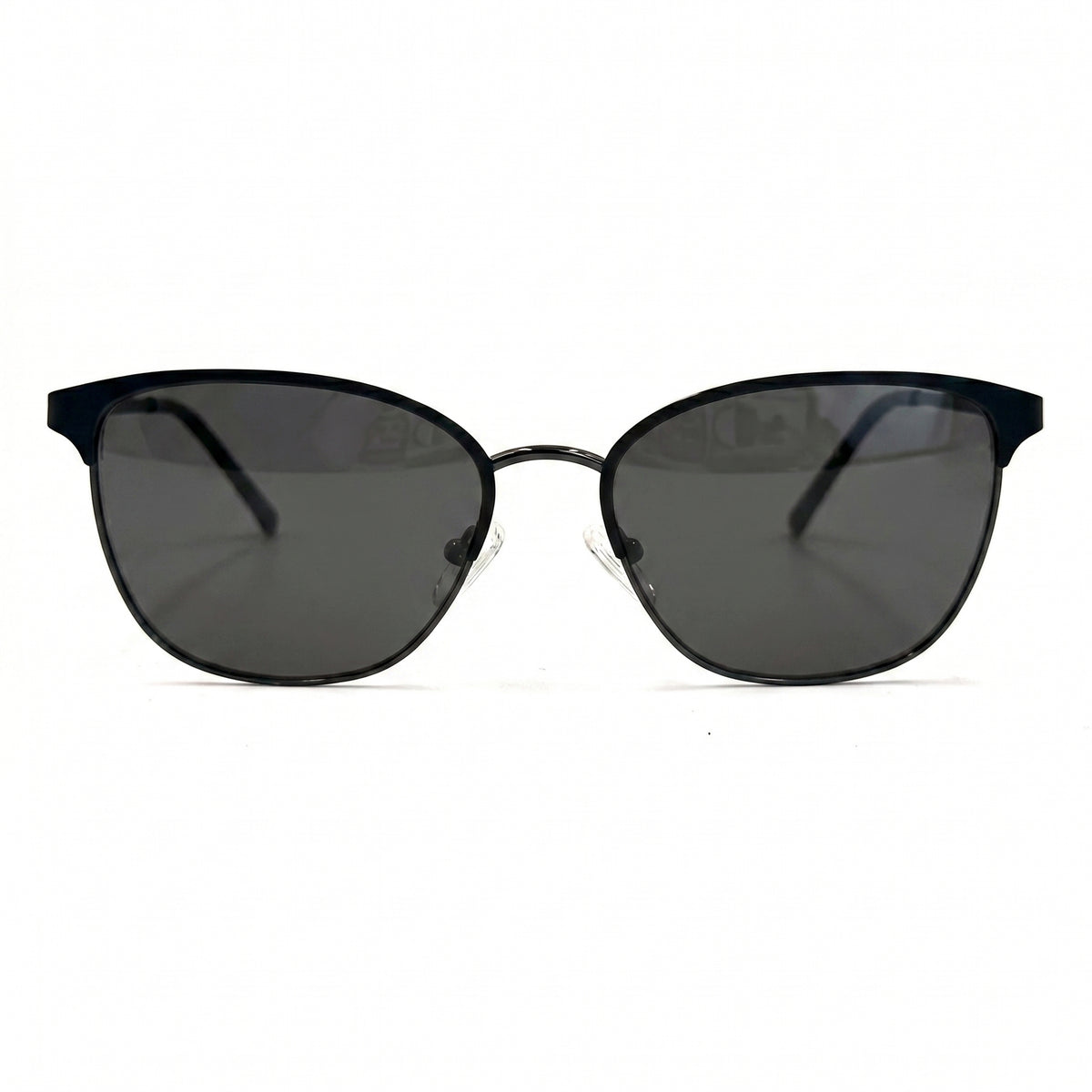 MiGAFAS K4136S browline stainless steel sunglasses, front view