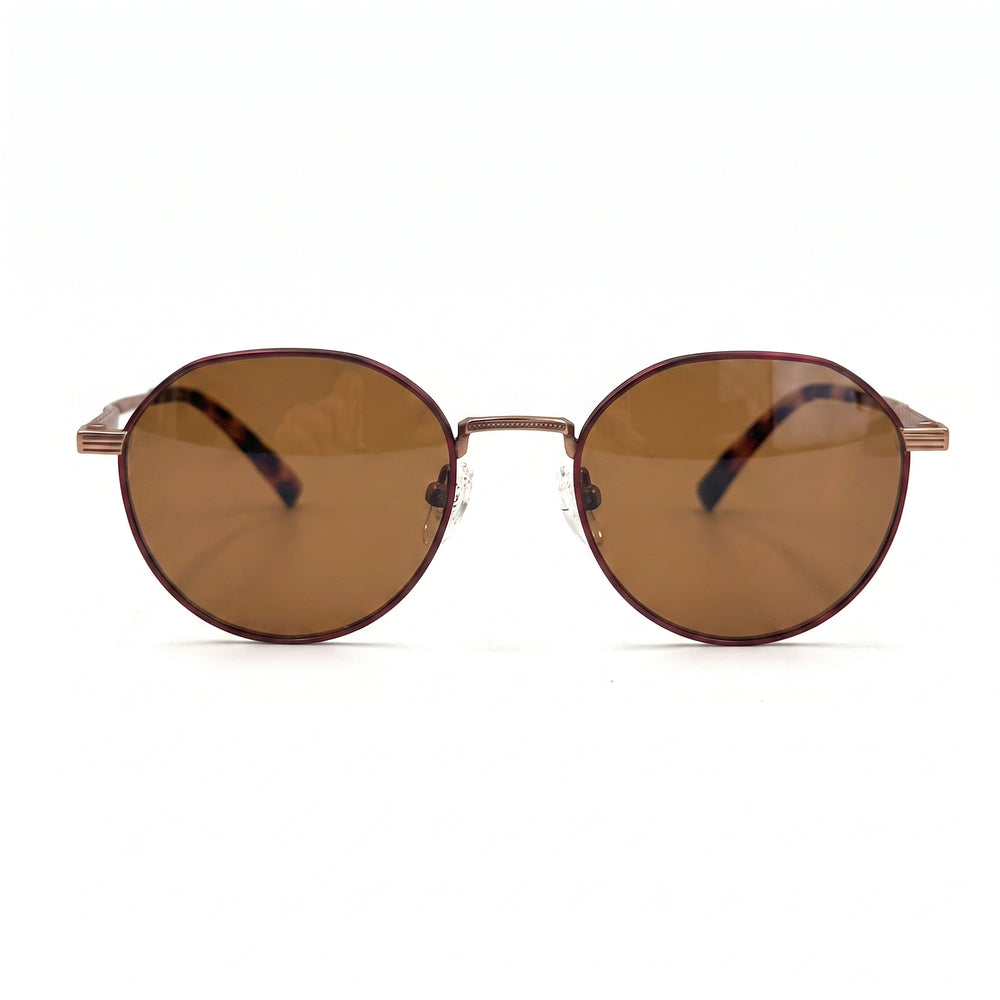 MiGAFAS ZR4217S crown panto titanium sunglasses, front view